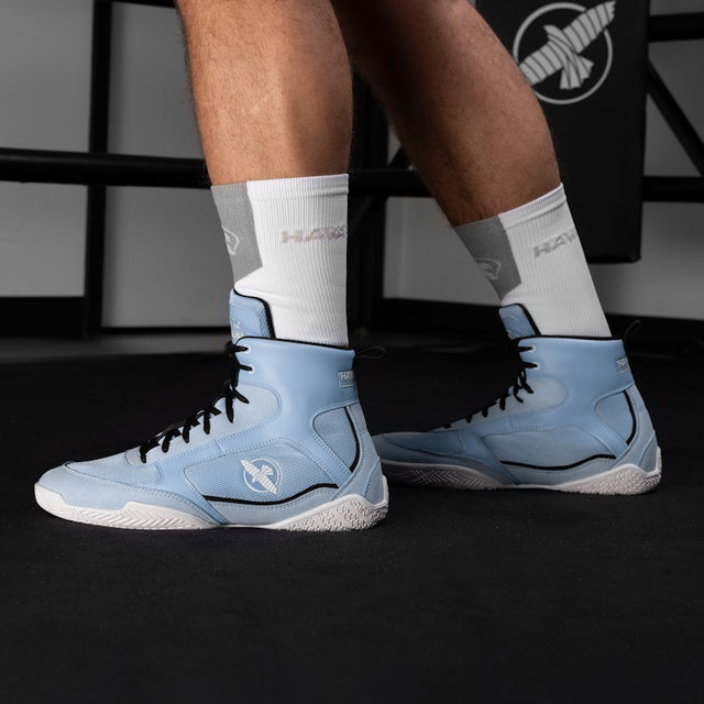 Hayabusa Pro Boxing Shoes - Pastel Blue