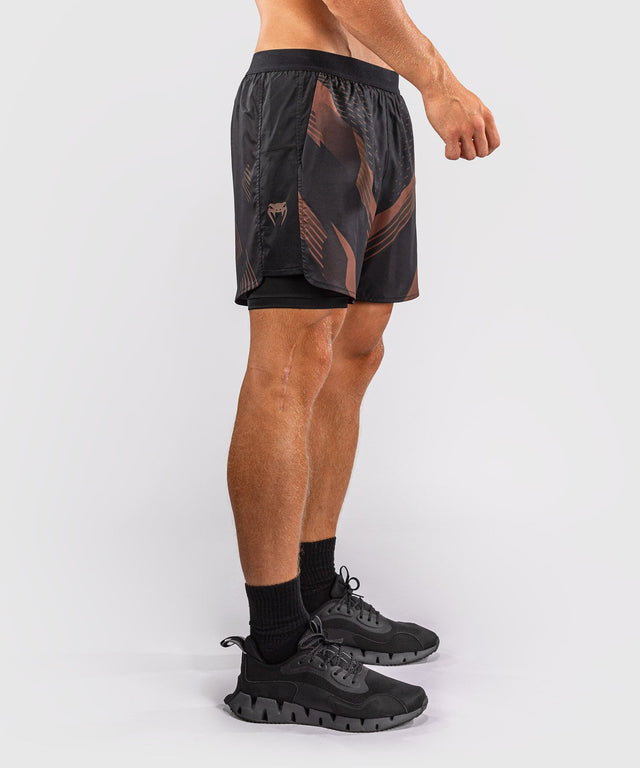 Venum MMA Shorts No-Gi 6.0 - Black/Brown