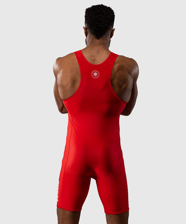 Venum Challenger Wrestling Singlet – Red