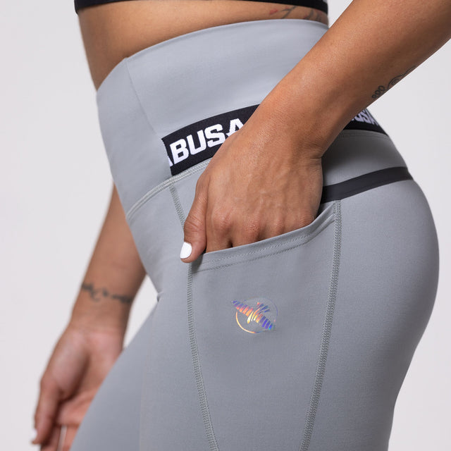 Hayabusa Leggings High Rise 3/4 Women's – Grey