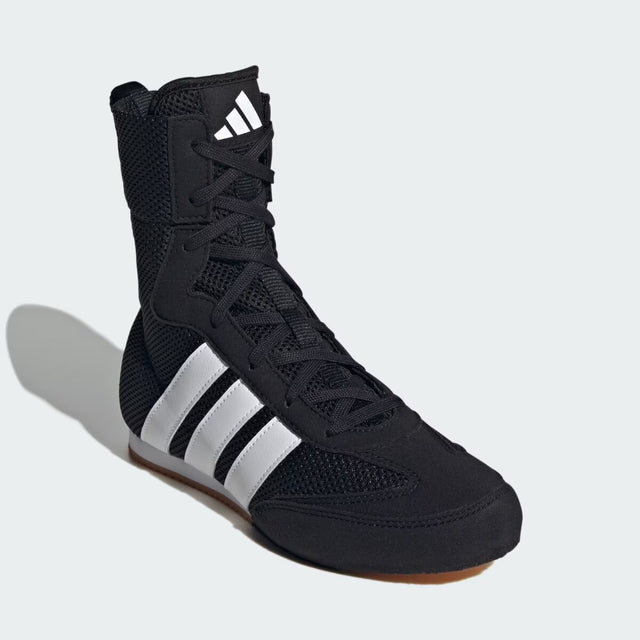 Adidas Boxschuhe Box Hog Classic Kinder – Schwarz/Weiß