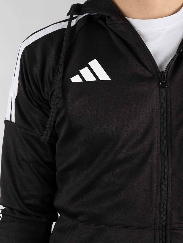 Adidas Community Sports Trainingsjacke – Schwarz/Weiß