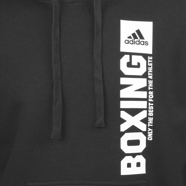 Adidas Hoodie Community Vertical Boxing – Black/White