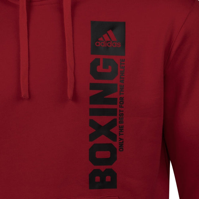 Adidas Hoodie Community Vertical Boxing – Red/Black