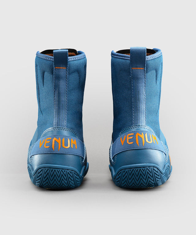 Venum Boksesko Elite Neo – Stålblå/Orange