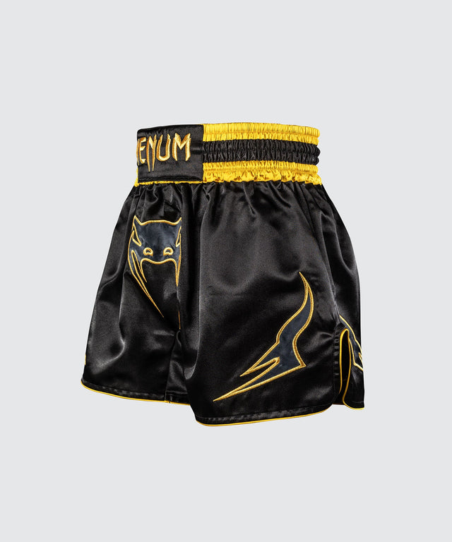 Venum Muay Thai Shorts Bangkok Fury – Black/Gold