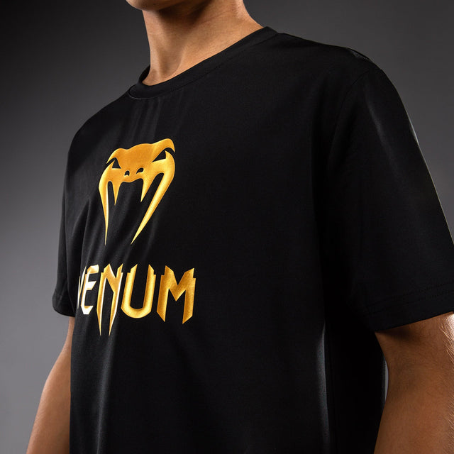 Venum T-Shirt Classic Dry Tech Kinderen - Zwart/Goud