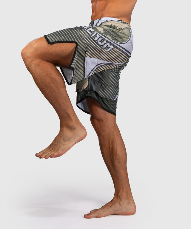 Venum MMA Shorts Camo Hero – Khaki/Off-white