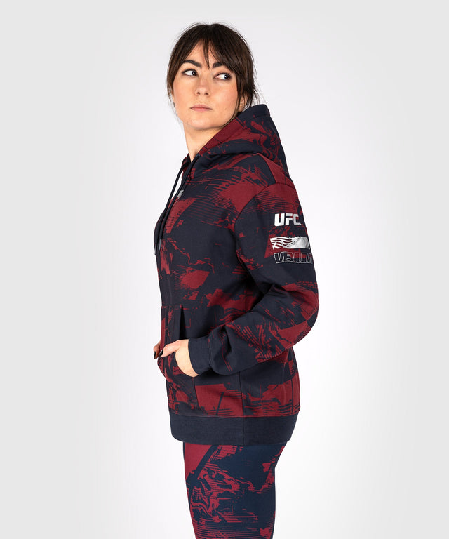 Venum UFC Hoodie Zenith Women's – Navy/Burgundy/Silver