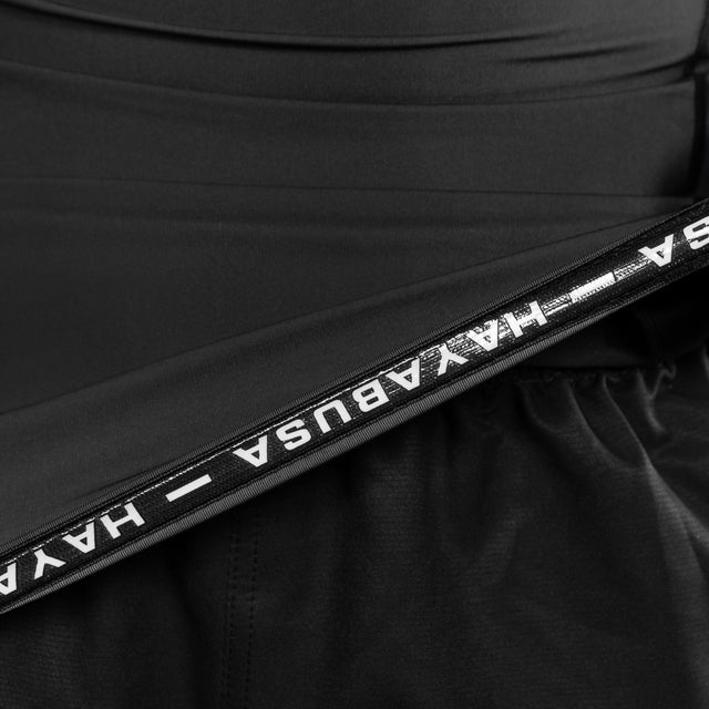 Hayabusa Rashguard Apex Vantage Korta Ärmar Dam - Svart