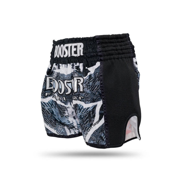 Booster Kickboxing Shorts Alien - Black/Gray