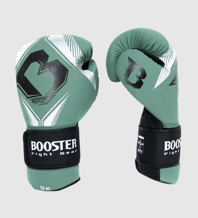 Booster Boxing gloves Bangkok – Green/Silver/Black – Boxing gloves