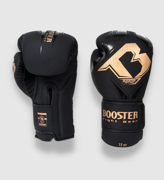 Booster Boxing gloves Bangkok – Black/Gold – Boxing gloves