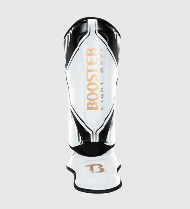 Booster Shin guards Bangkok – White/Black/Gold – Shin guards