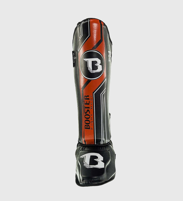 Booster Shin guards V9 – Black/Red – Shin guards