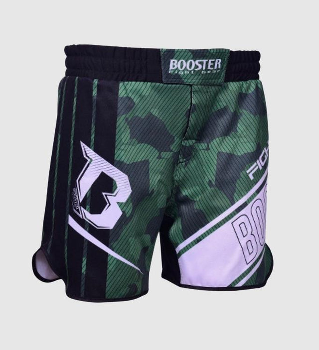 Booster MMA Shorts B Force 3 – Black/Green/White