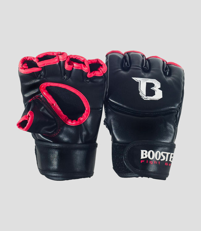 Booster MMA Gloves – Black/Red – MMA gloves
