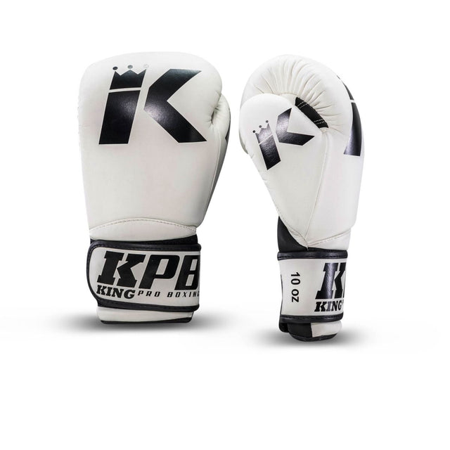 King Pro Boxing Boxing Gloves BGK1 - White/Black