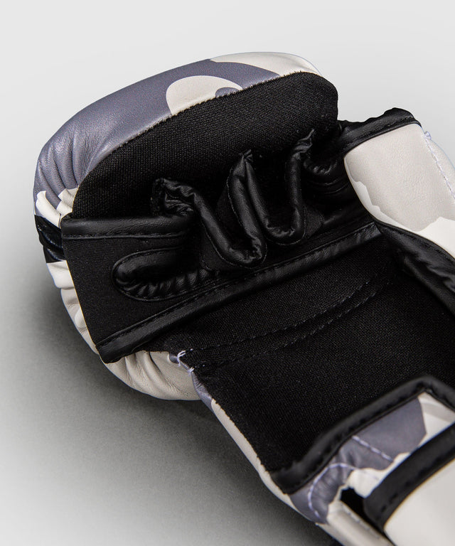 Guanti da sparring MMA Venum Elite - Bianco/Grigio
