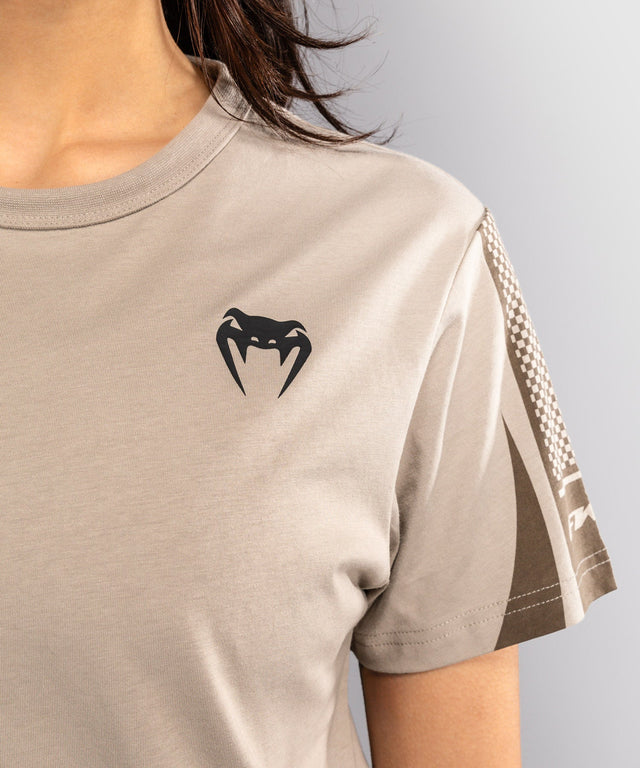 Venum UFC T-Shirt Unity Dames Korte Mouwen - Zand