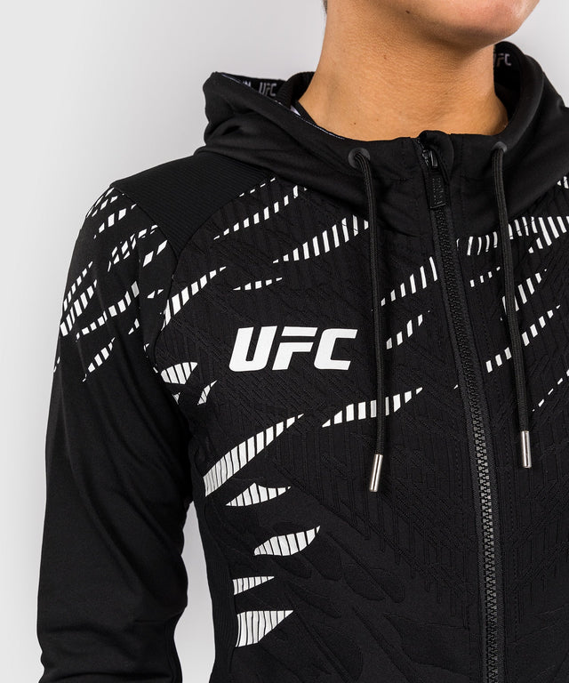 Felpa Venum UFC Fusion da donna Authentic Fight - Nero