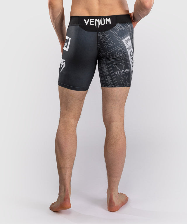Venum Compression Shorts Karate Combat – Black/Grey