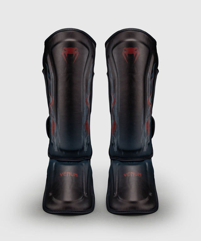 Venum Demon Shin guards – Black/Grey