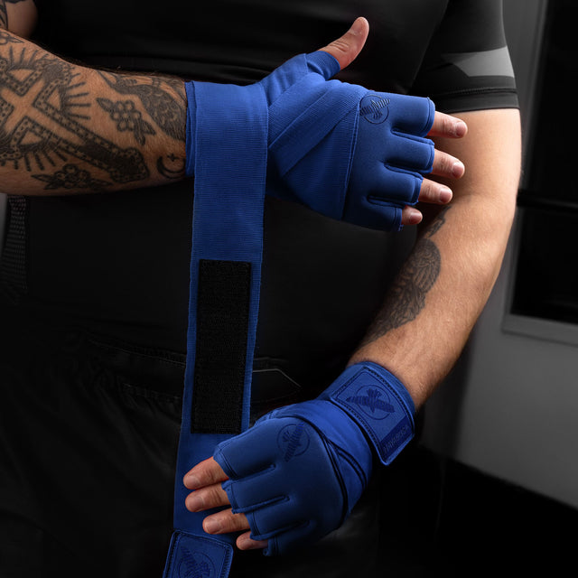 Hayabusa Hand Wraps Knuckle Guard – Blue