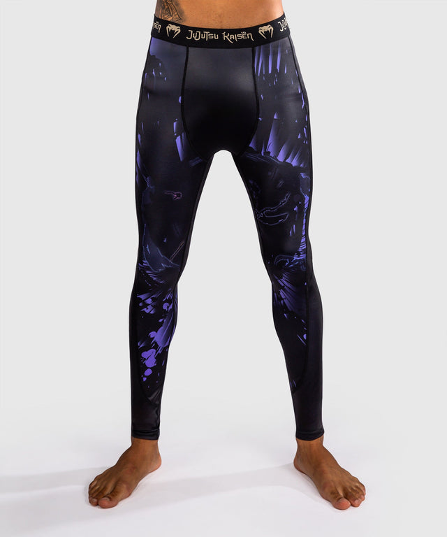 Pantaloncini a compressione Venum x Jujutsu Kaisen Gojo – Viola