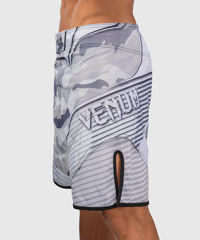 Venum MMA Shorts Camo Hero – White/Light Grey