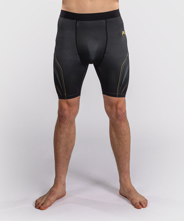 Venum Streamline Compression Shorts – Black/Gold