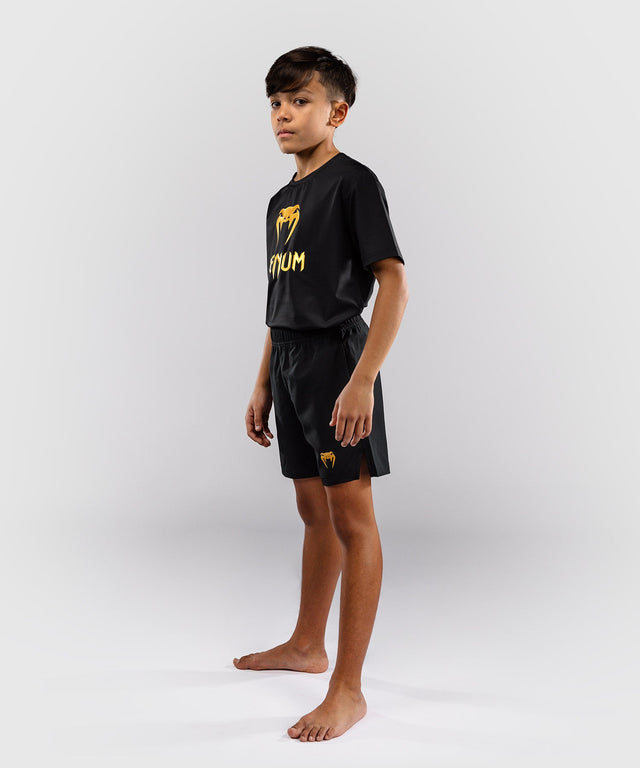 Venum Trainingsshorts Contender Kinderen - Zwart/Goud