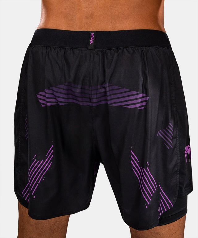 Venum Compression Shorts No-Gi 6.0 – Black/Purple