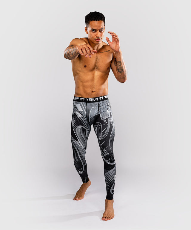 Pantaloncini a compressione Venum Crimson Viper 2.0 – Nero/Grigio