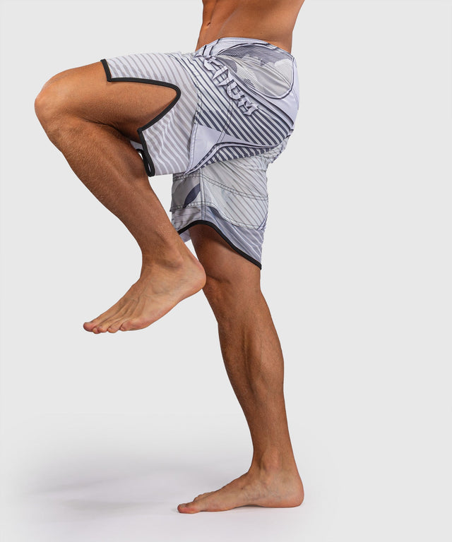 Venum MMA Shorts Camo Hero – White/Light Grey
