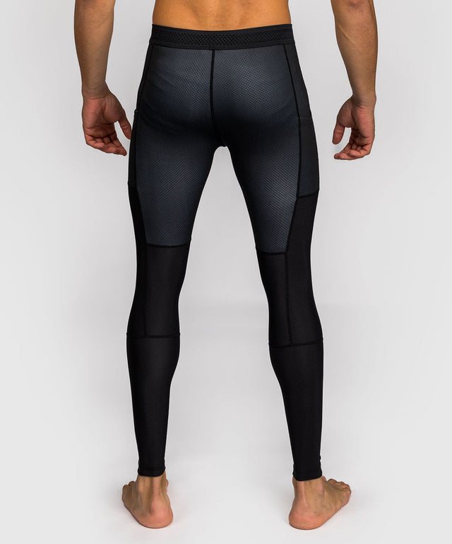 Spodnie spats Venum No Gi – Czarne/Srebrne