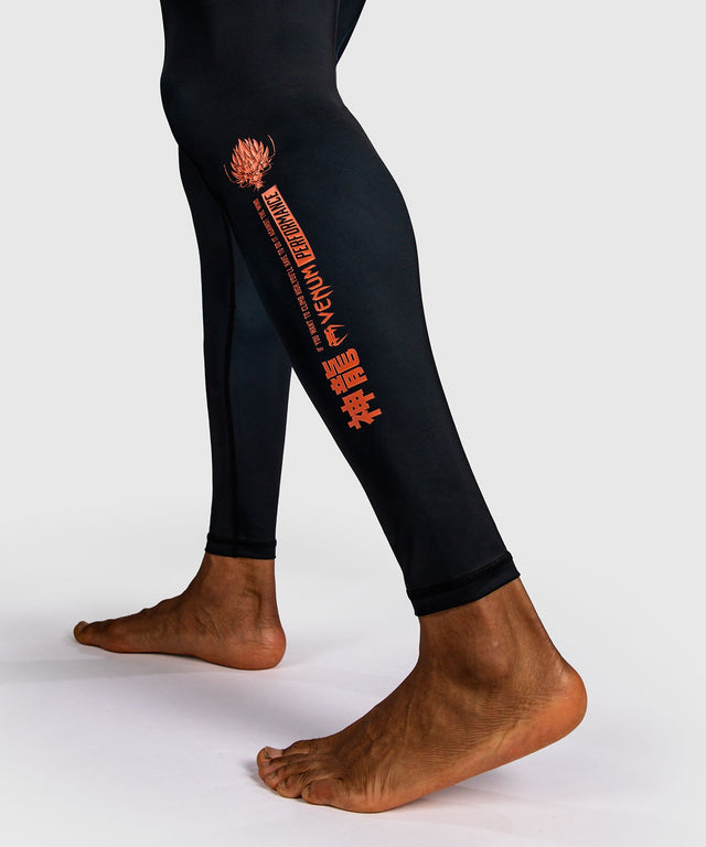 Venum Compression shorts Thunder Dragon – Black/Grey/Copper