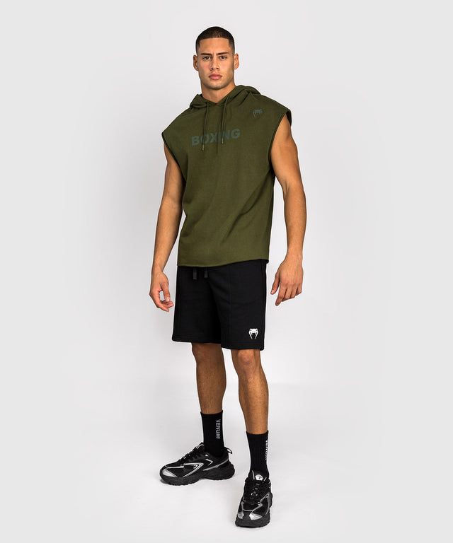 Venum Sleeveless Hoodie Boxing VT – Military Green