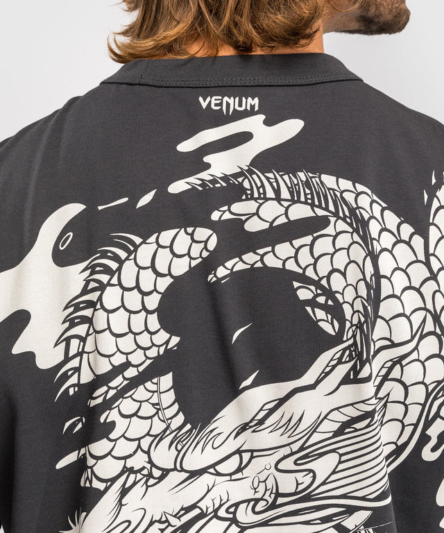 Venum Dragon's Flight T-shirt - Gray/Cream White