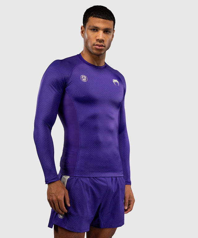 Venum Rashguard x Roger Gracie Academy Long Sleeves – Purple