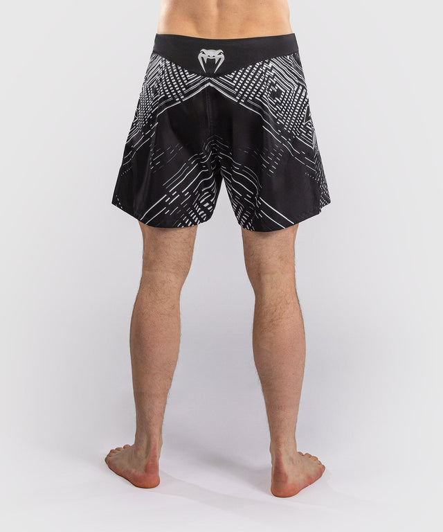 Venum MMA Shorts Midnight Fury – Black/Grey/Silver