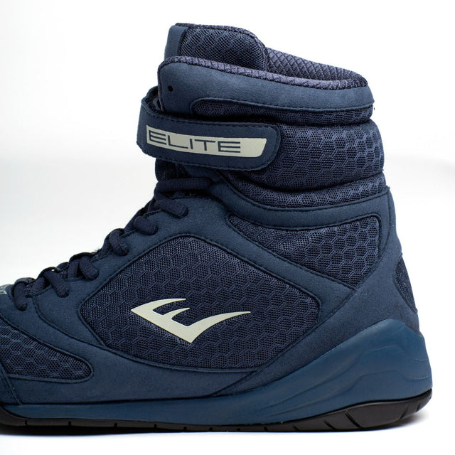 Everlast Elite2 Boxing Shoes - Navy Blue