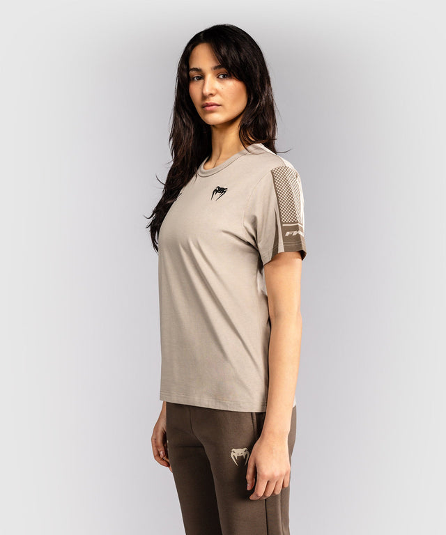Venum UFC T-Shirt Unity Dames Korte Mouwen - Zand