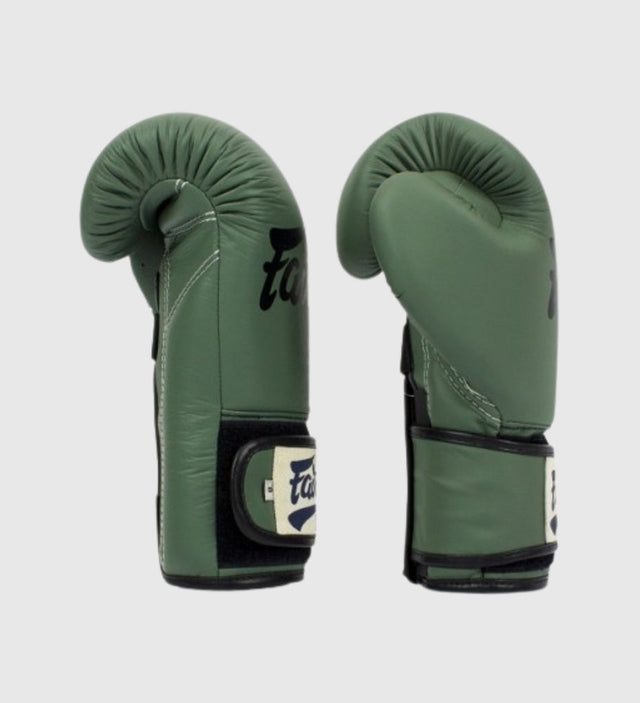 Fairtex Boxing gloves BGV11 'F-Day' - Khaki Green - Boxing gloves