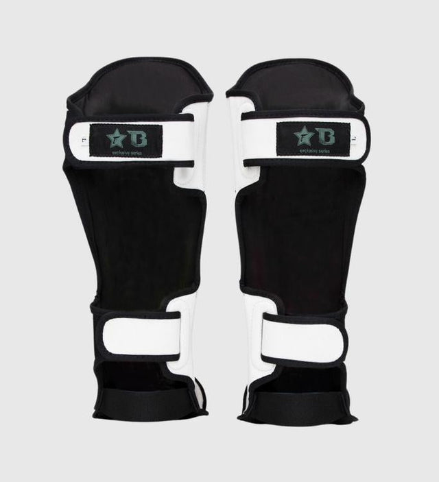 Fairtex Shin guards FXB – White/Gold – Shin guards