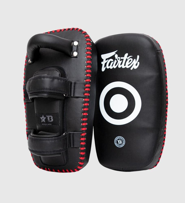 Fairtex Thai Pads FXB - Black/Red/White - Kick & punch pads