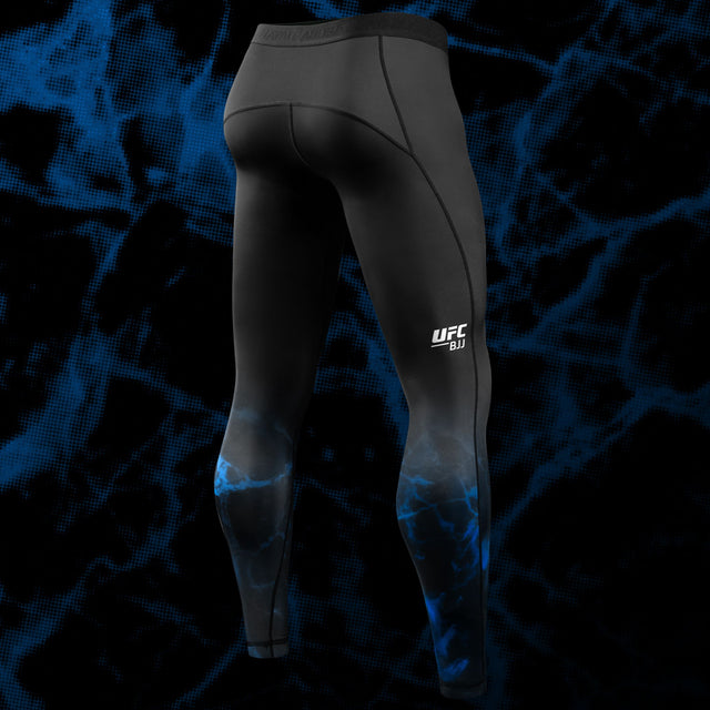 Hayabusa x UFC BJJ Compression Shorts – Black/Blue