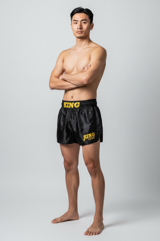 King Pro Boxing Boxing Shorts Revo – Black