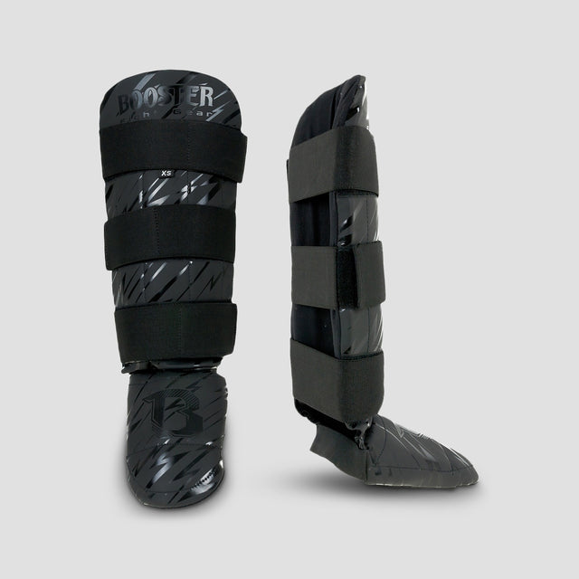 Booster Shin guards Combat Series 4 Kids – Black