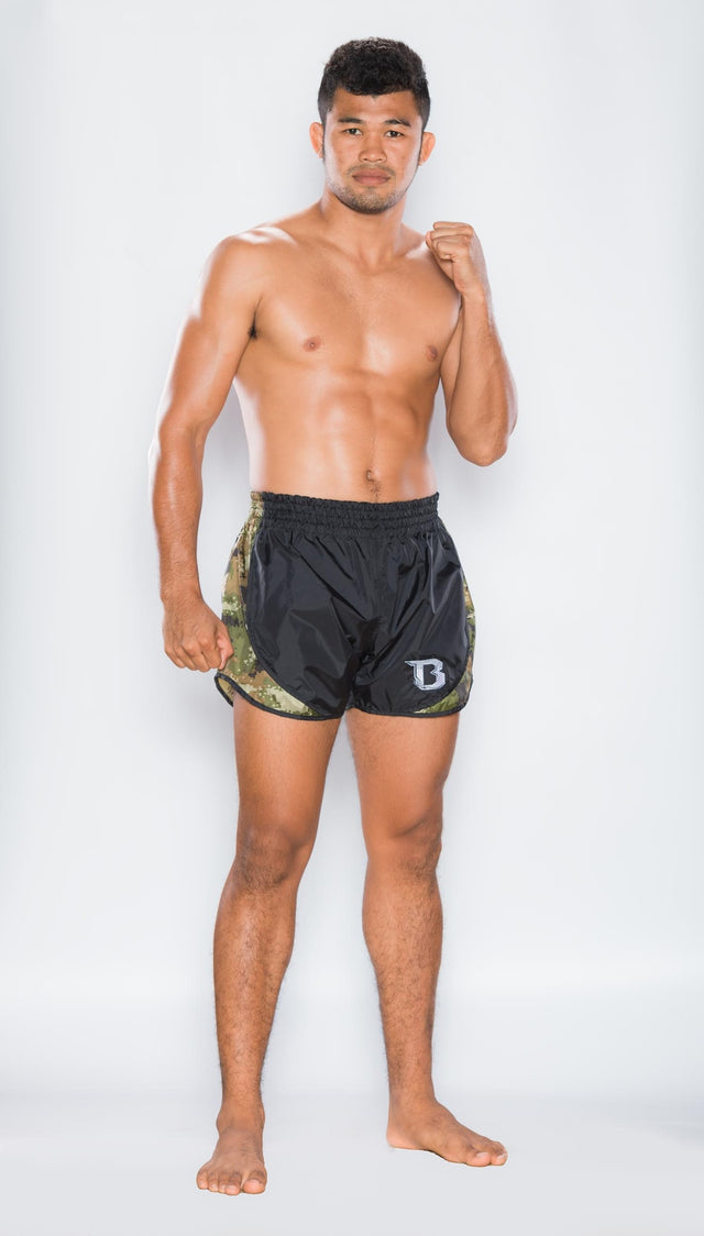 Booster Muay Thai Shorts Retro Hybrid – Green
